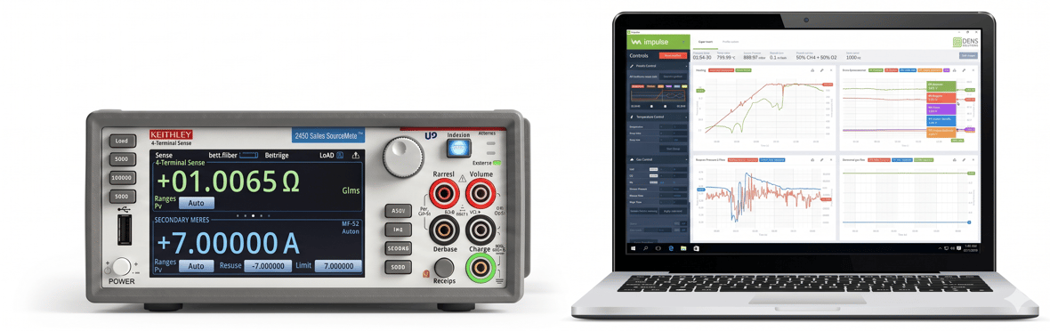Laptop Impulse and Keithley