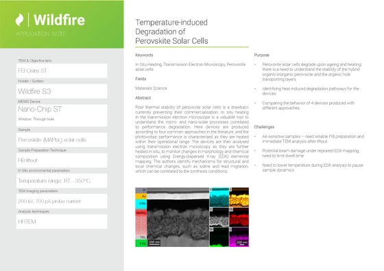 Wildfire Application Note