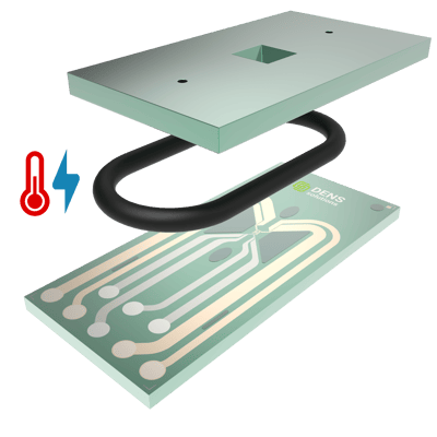 gas-heating-biasing-nanoreactor