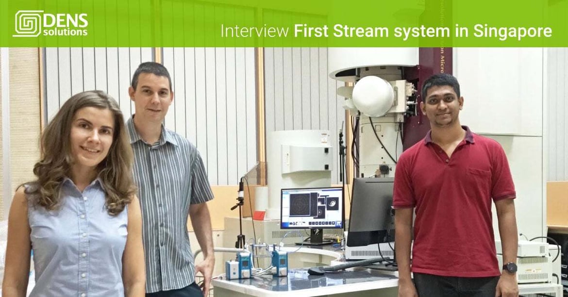 Installing the first Stream system in Singapore at the Nanyang Technological University