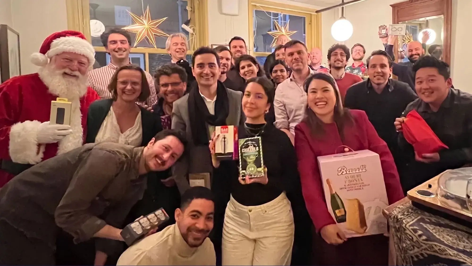 The DENSsolutions team at the end-of-year celebration