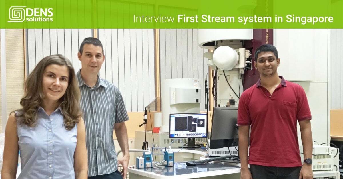 Installing the first Stream system in Singapore at the Nanyang Technological University