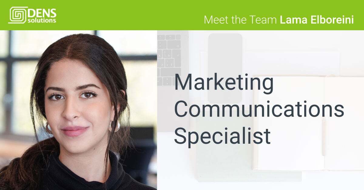 Meet our new Marketing Communications Specialist, Lama Elboreini
