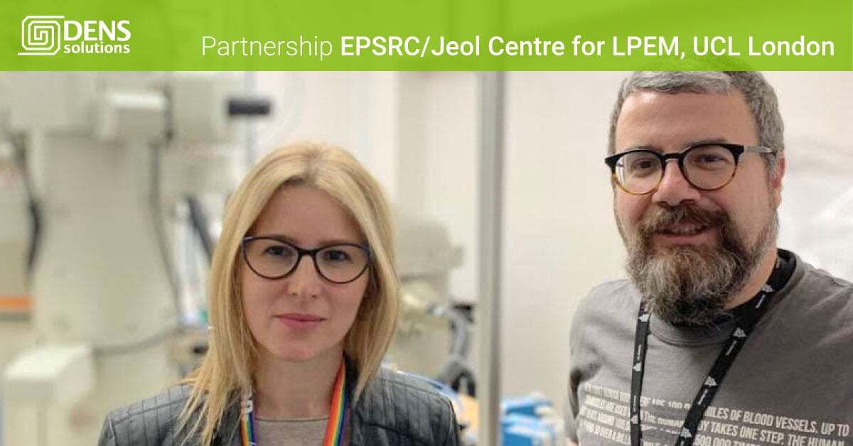 Our partnership with the EPSRC/Jeol Centre for Liquid Phase Electron Microscopy at UCL, London