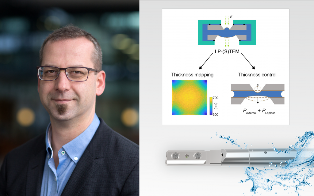 Scientists present novel approaches to map and control liquid thickness in LPEM experiments