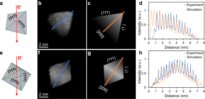 Shape control of size-selected naked platinum nanocrystals